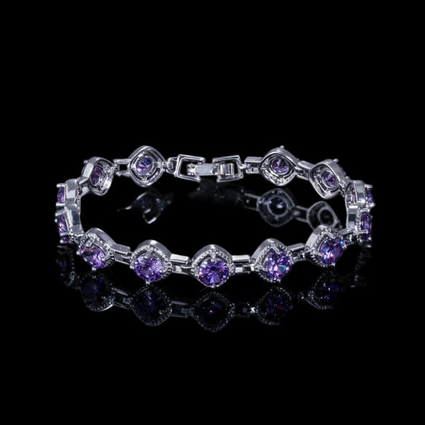 "RHOMBUS" | AAAA Zircon Bracelet
