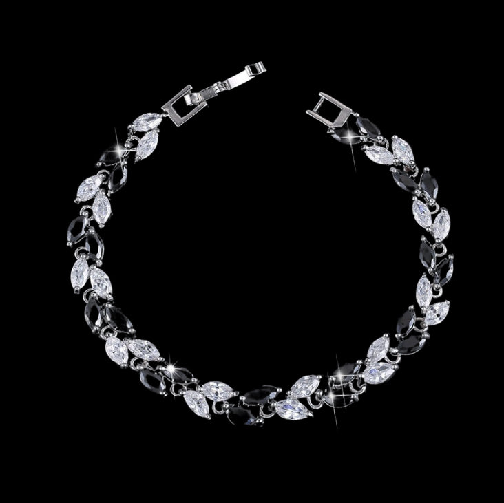 "LEAF" | AAAA Zircon Bracelet