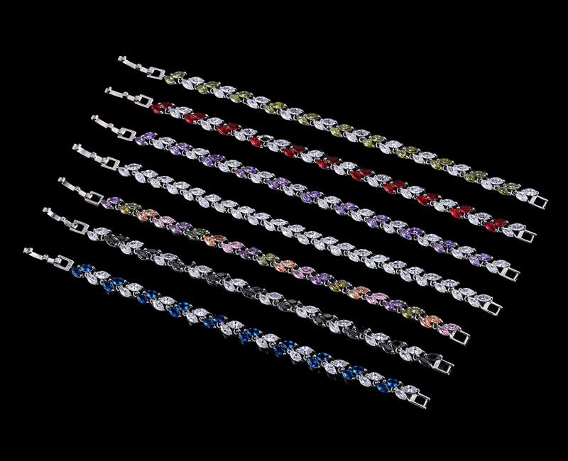 "LEAF" | AAAA Zircon Bracelet