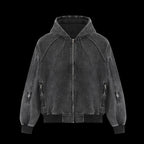 "ONLY DEATH IS FAILURE" | Stone Washed Heavyweight Hoodie