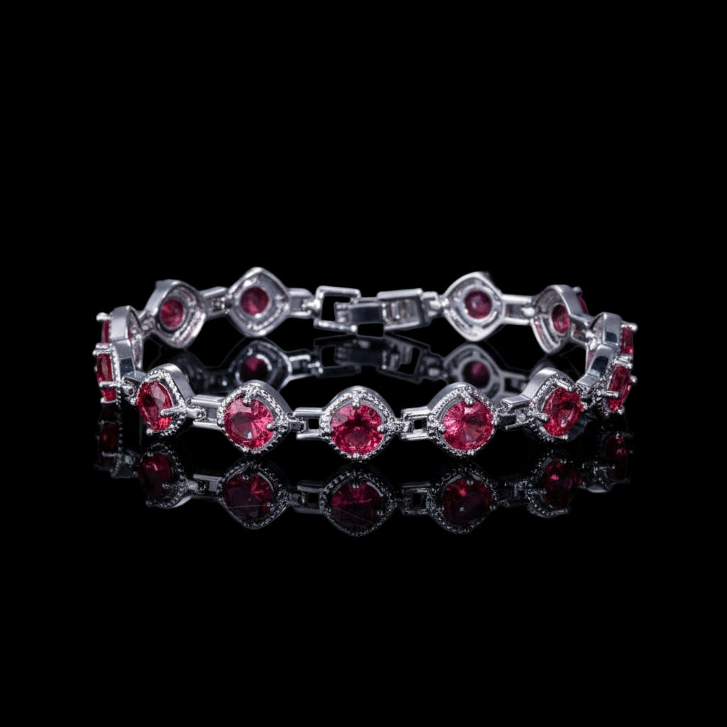 "RHOMBUS" | AAAA Zircon Bracelet