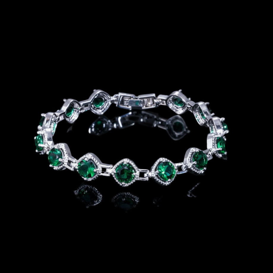 "RHOMBUS" | AAAA Zircon Bracelet