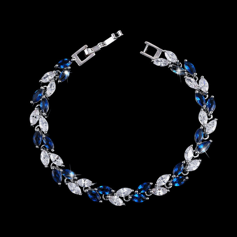 "LEAF" | AAAA Zircon Bracelet