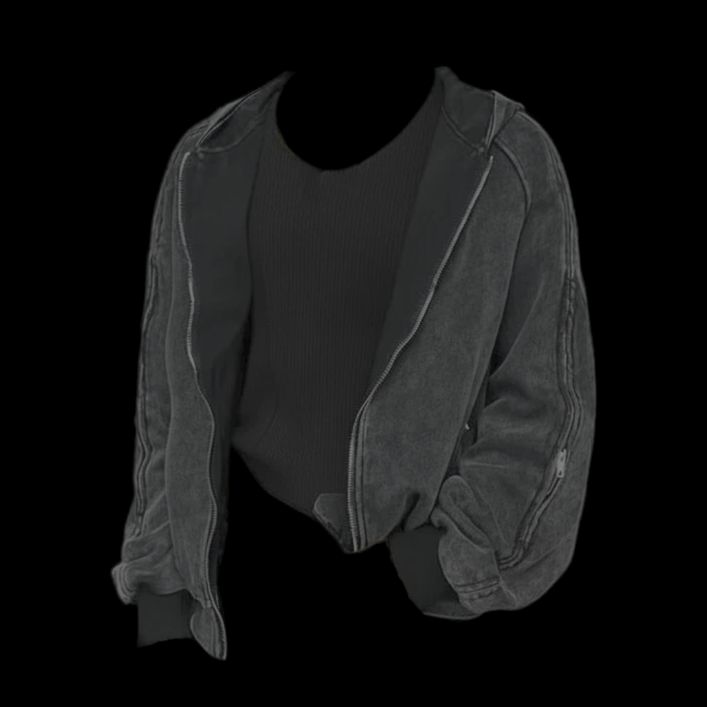 "ONLY DEATH IS FAILURE" | Stone Washed Heavyweight Hoodie