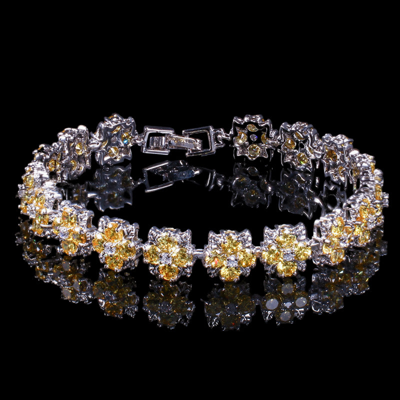 "BLOSSOM" | AAAA Zircon Bracelet